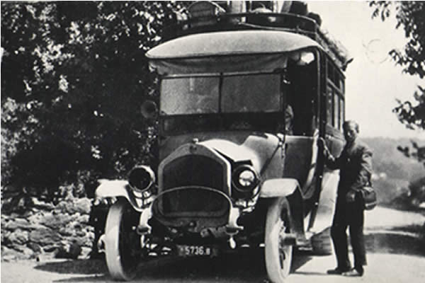 Baujahr 1917: Saurer Omnibus Nr. 1